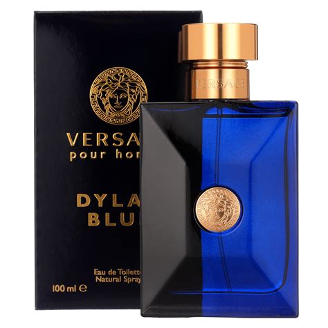 versace dylan blue men eau de toilette spray 3.4 oz|Versace Dylan Blue 200 ml.